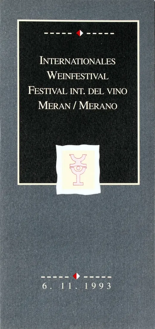 Locandina del Merano WineFestival 1993