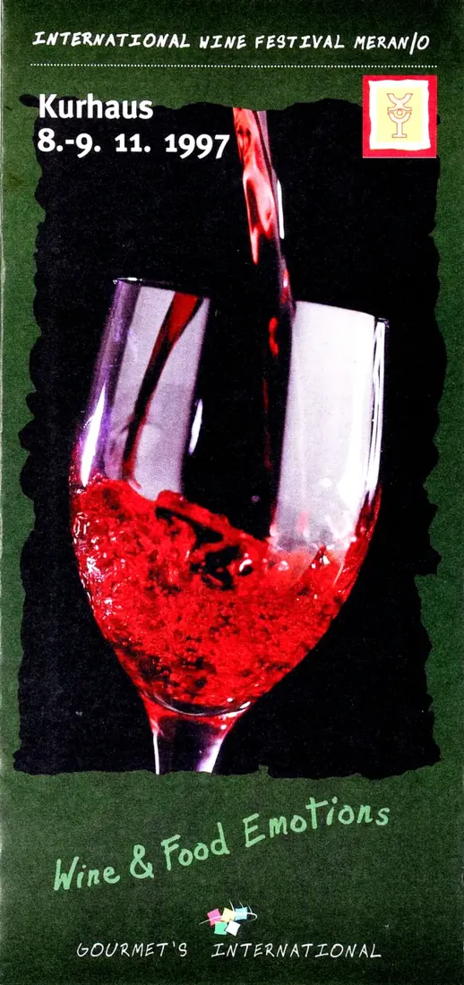 Locandina del Merano WineFestival 1997