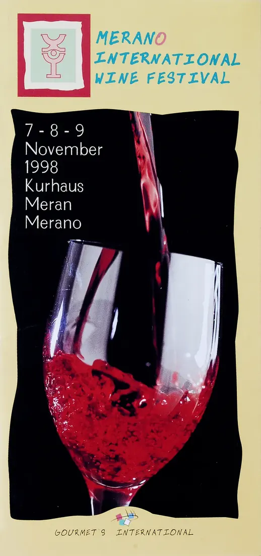 Locandina del Merano WineFestival 1998