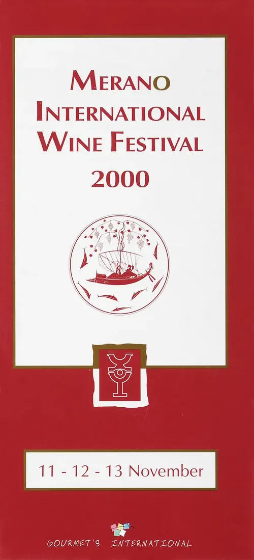 Locandina del Merano WineFestival 2000