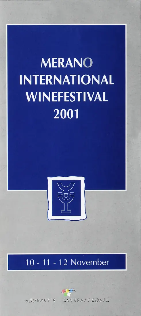 Locandina del Merano WineFestival 2001