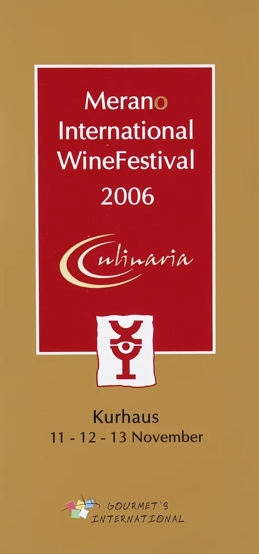 Locandina del Merano WineFestival 2006