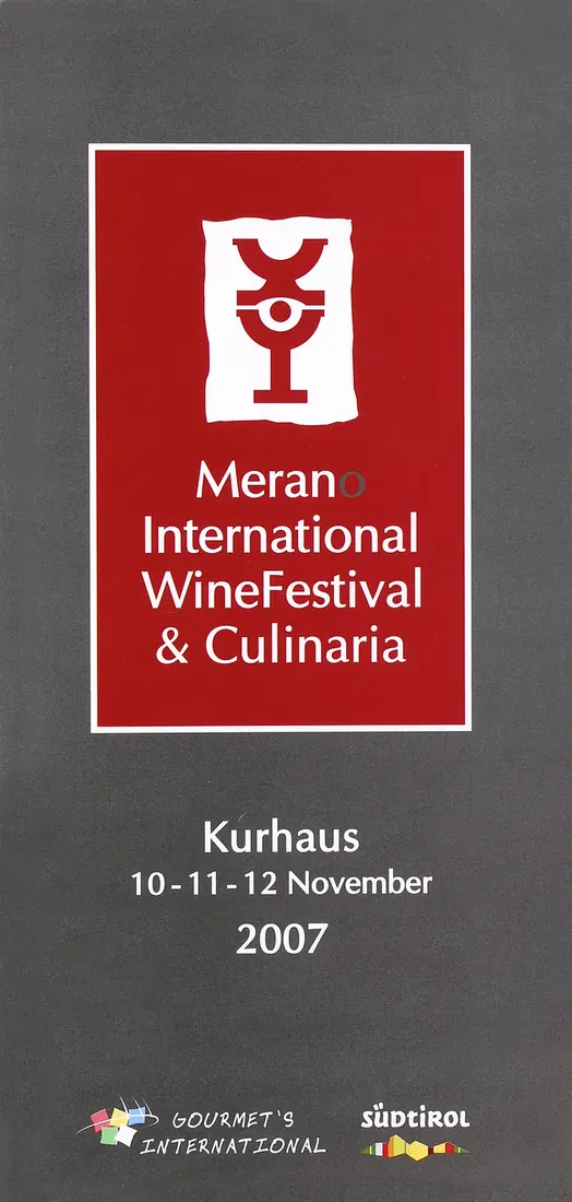 Locandina del Merano WineFestival 2007