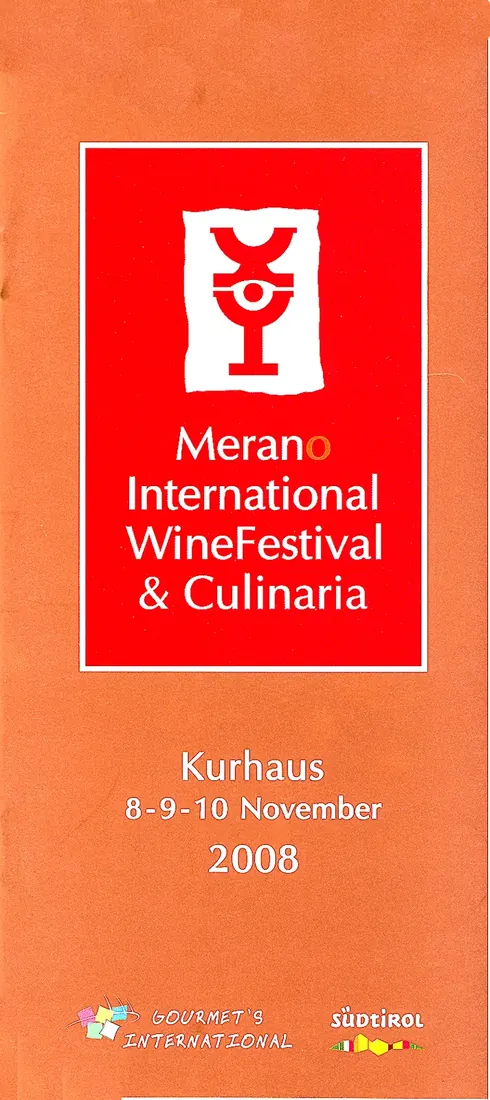 Locandina del Merano WineFestival 2008
