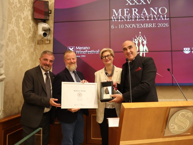 Cantina Terlano WH Award Platinum 100punti (Andrea Radic, Georg Eyrl, Maria Chiara Gadda, Helmuth Köcher)