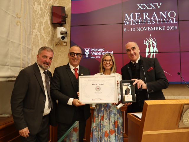 Contini WH Award Platinum 100 punti (Andrea Radic, Alessandro Contini, Silvia Fregolent, Helmuth Köcher)
